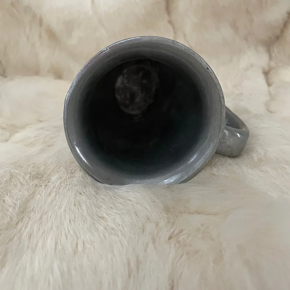 Duratale by Leonard Vtg Pewter Horn Tankard